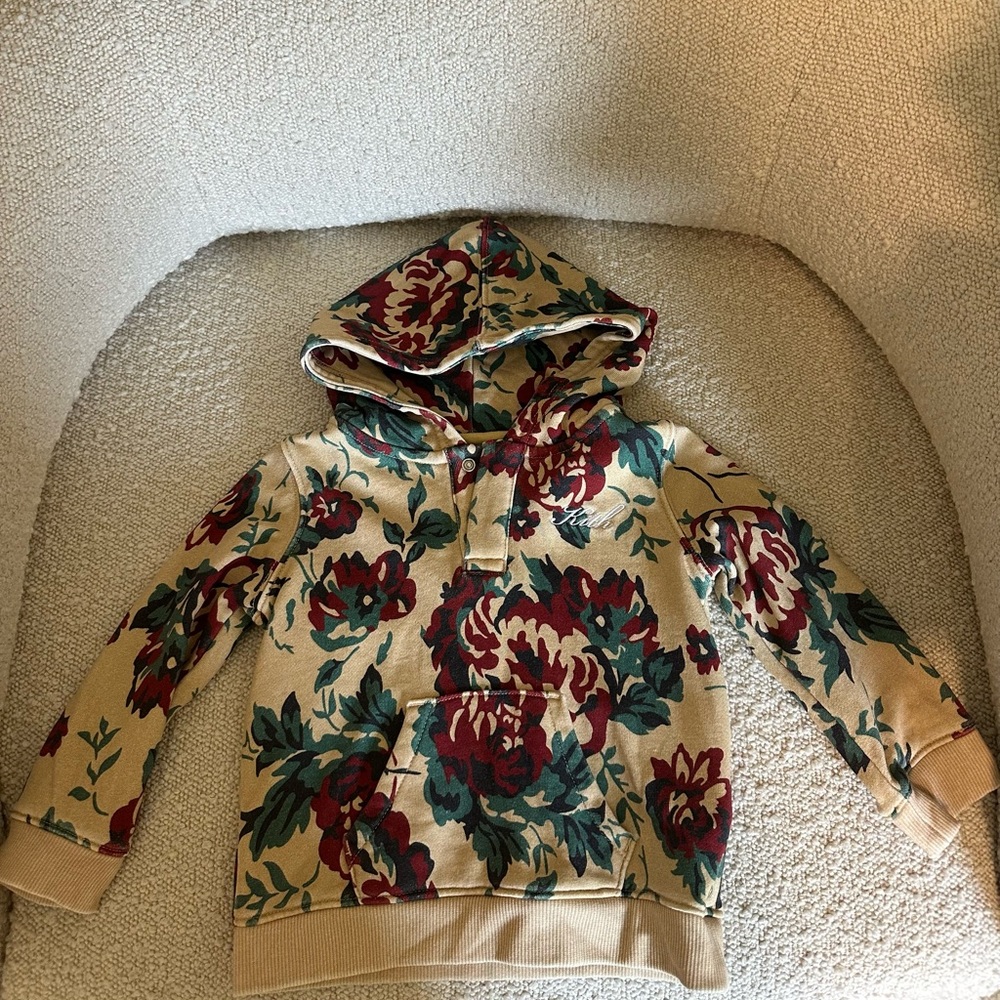 KITH floral hoodie